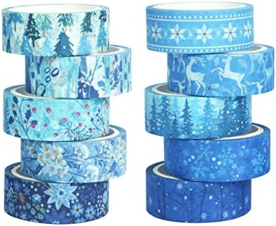 Winter Washi Tape Set 10 Rolls