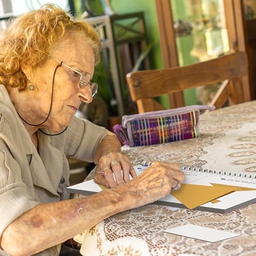 Keeping Busy Origami Kit Dementia Activities for Seniors | Alzheimer Products for Elderly Patients | Fun Memory Game Toy & Cognitive Brain Puzzle for Senior Citizens w/Memory Loss or Alzheimers