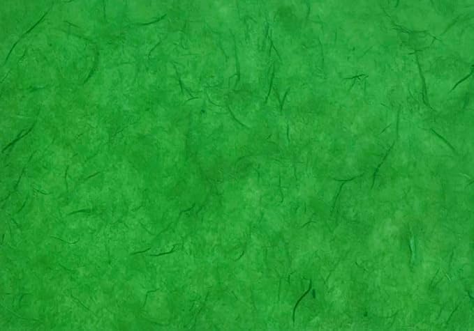 A5 50 Sheets Natural Fiber Mulberry Tree Mulberry Paper Sheets Art Tissue Washi Paper Design Craft Art Origami Suppliers Card Making 8.3" x 5.8". (Green Tone, A5)