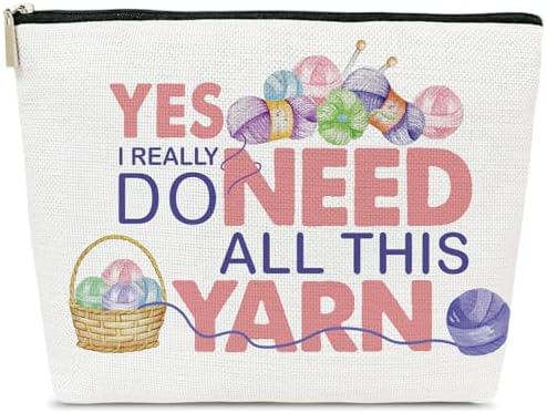 Crocheting Gifts for Women, Yarn Makeup Bag