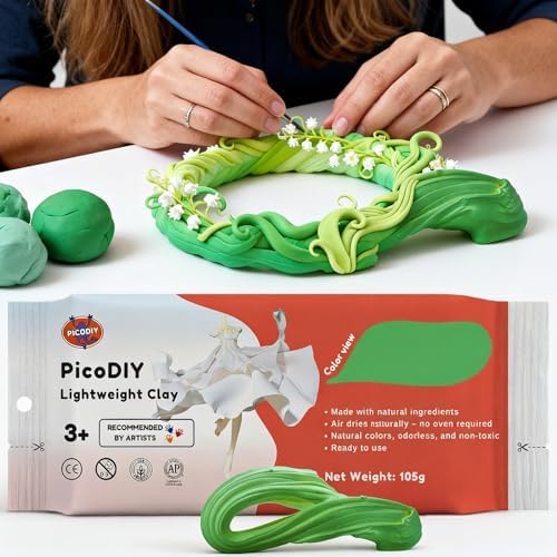 Air Dry Clay Lightweight, Flexible Modeling Clay for Adults Arts and Crafts