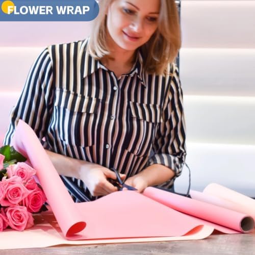 Pink Wrapping Paper, 15"x900" Art Craft Kraft Paper Bulletin Board Paper