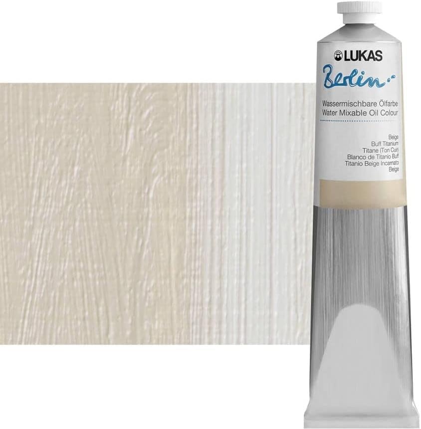 LUKAS Premium Water mixable Oil Paint, Beige, 200 ml