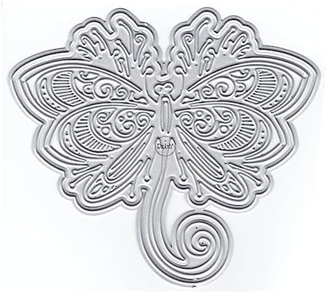 Shadow Vintage Butterfly Metal Cutting Dies for Card Making