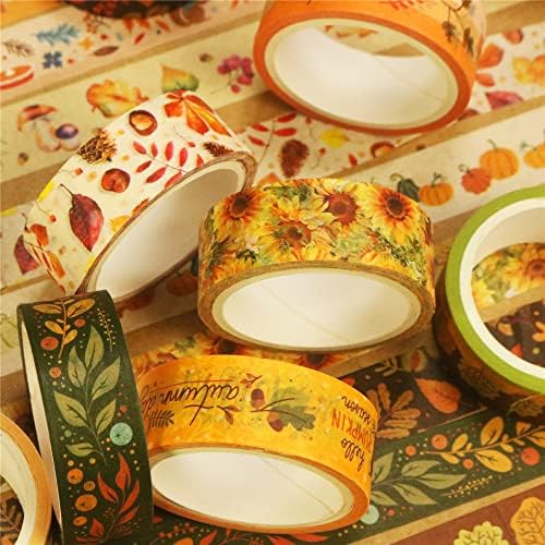 Autumn Washi Tape Set 10 Rolls