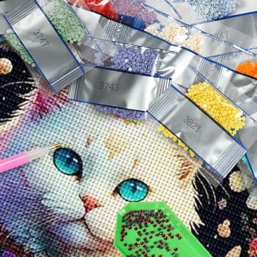 ZORETCO 15000 Pcs 30 Colors Diamond Art Painting Beads