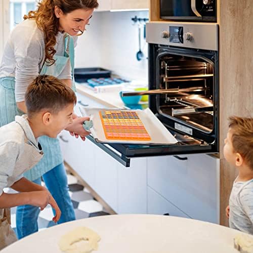 112 Cavity Silicone Molds Mini Fish Shaped Dog Treats Mold Non-stick Chocolate Molds for Baking and Freezing Candy, Biscuits, Ice Cubes