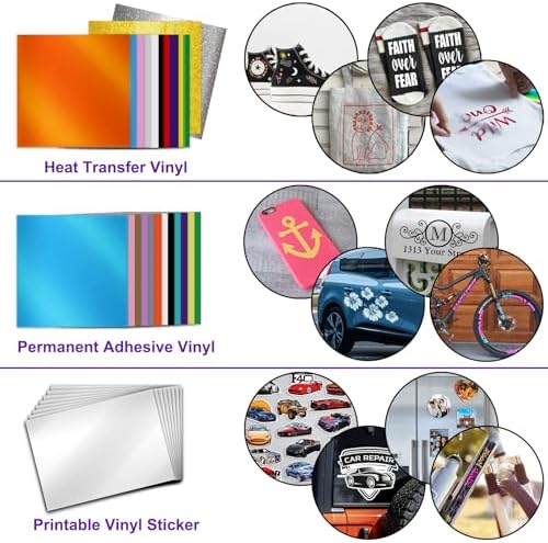 LOPASA Starter Kit Bundle Accessories Compatible with Cricut Machine