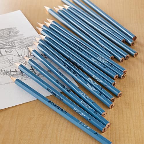 Artist's Loft Graphite Sketching Pencil Set 18ct