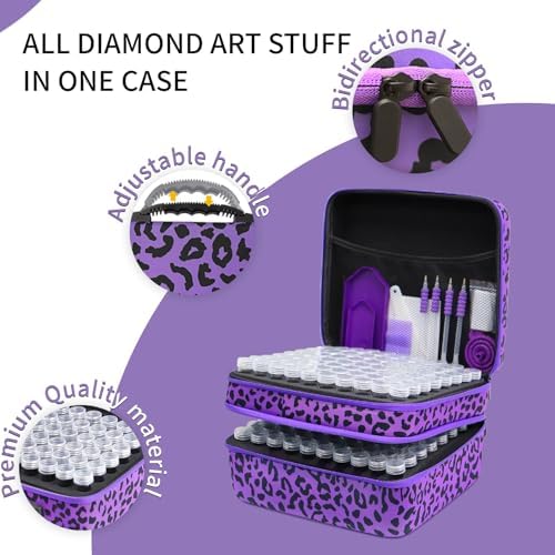 ZORETCO Diamond Art Storage - 240 Containers Diamond Art Kits for Adults