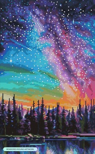 DIAMOND ART CLUB Violet Persuasion Diamond Art Kits for Adults