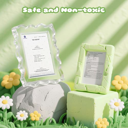 Nicella Air Dry Clay Kit, 12 Animals Modeling Clay for Kids, Model Magic Clay with Sculpting Tools and Tutorials, Safe & Non-Toxic, DIY Arts & Crafts School Projects, Home Party Favors for Boys Girls