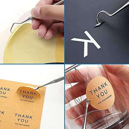 MMOBIEL 19-Piece Vinyl A5 Cutting Mat Tool Set Stainless Steel with Scrapers, Scalpel Knives, Spatula Spudgers, Ruler Tweezers and Scissors