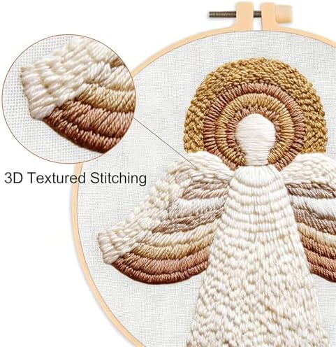 Nativity Cross Stitch Kit, Hand Embroidery Kit for Adults Christmas Decor