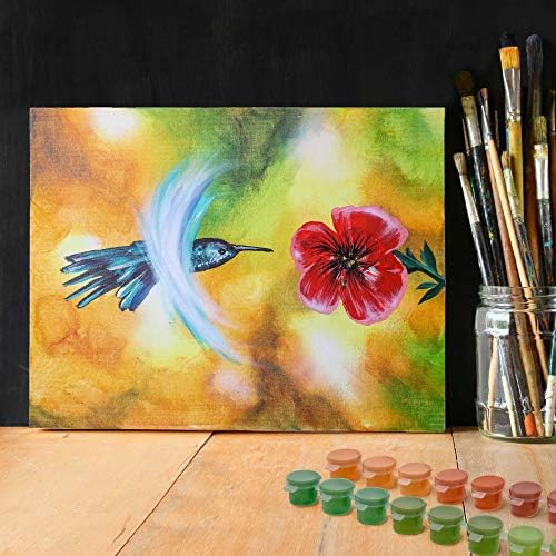 U.S. Art Supply Acrylic Paint Set, 80 Color Paint Kit for Canvas, Wood