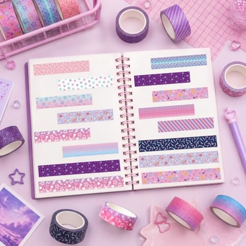 Pop Music Washi Tape - 12 Rolls Idol Singer Decorative Tape Set