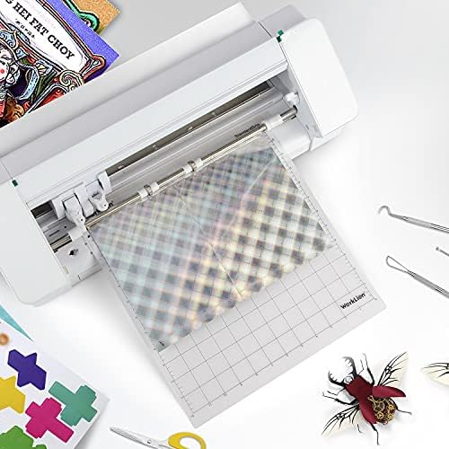 WORKLION Cutting Mat Compatible With Silhouette Cameo: (12x12 inch,3 Mats) Standard Adhesive Sticky Durable Clear Craft Cut Mats - Replacement Accessories