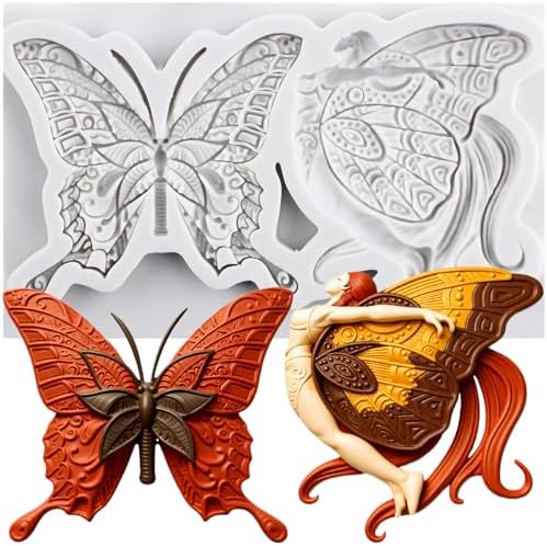 Butterfly Polymer Clay Molds Butterfly Fairy Silicone Mold
