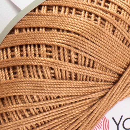 YarnArt Violet – 100% Mercerized Cotton Crochet & Knitting Yarn – Soft & Durable Lace Thread for Embroidery, Doilies & DIY Crafts – 1 Skein (50g, 282m) (5529)