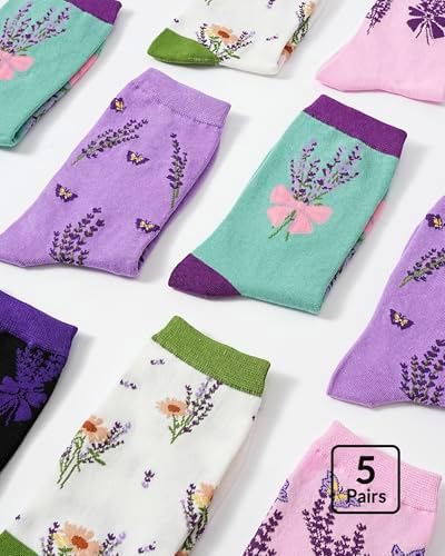 Jeasona Women's Cute Socks Fun Gifts for Wife Mom Daughter Girlfriend