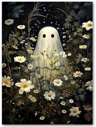 SUJINMEI Ghost Paint by Numbers Kit for Adults Without Frame 16X20 inch