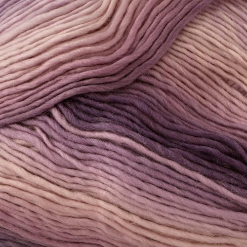 Loops & Threads Facets Yarn - Yarn for Knitting, Crochet, Weaving, and Arts & Crafts - Purple, Acrylic, 3.5 oz