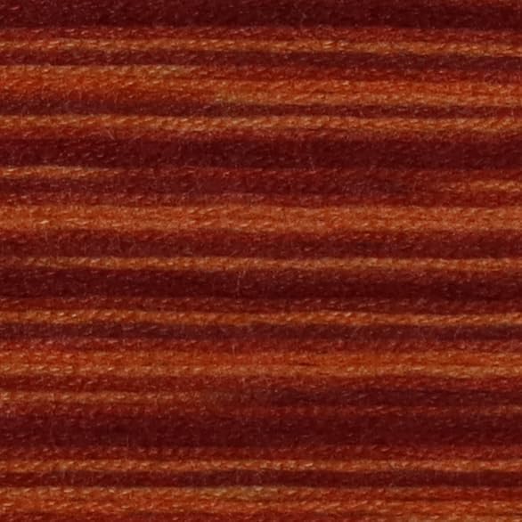KCS Big skeins of 25 Meters Size 25 Color Variegated Cross Stitch Stranded Threads,6 skeins,69