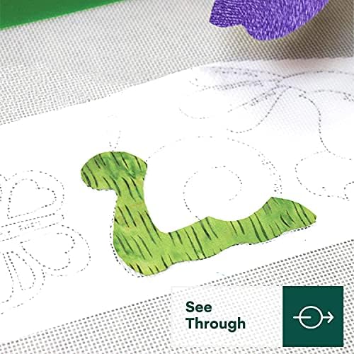 Precision Fusing Mat (12"x18") Silicone Pressing Mat for Appliqué & Collage