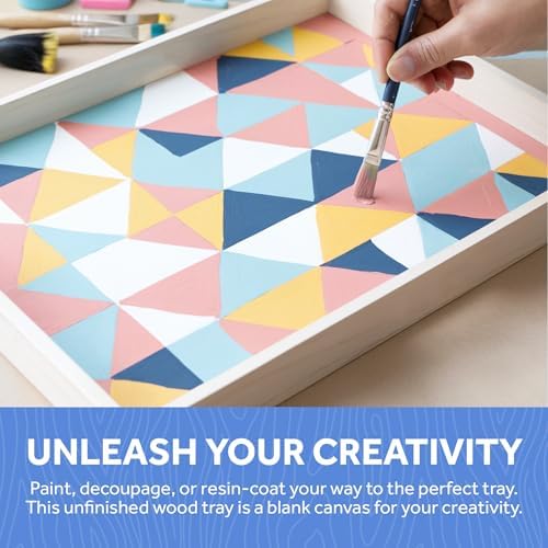 Wood Canvas Cradled 11 x 14 inch, Pack of 3 Blank Wood Panels for Painting, DIY Signs, Framing, Shadow Box, & Tray Crafts, by Woodpeckers