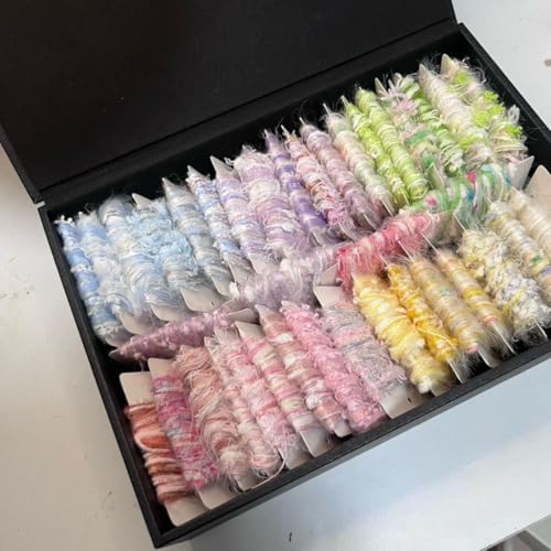[Grab Bag] 10 Pcs 2～3 Yard Artisanal Style Fancy Yarn Original Blended