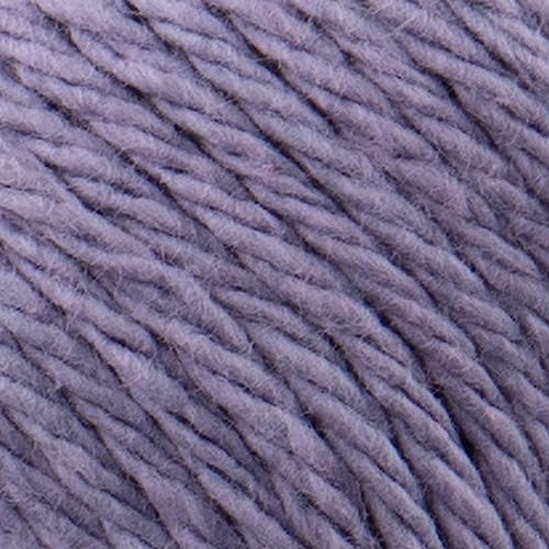 Craft County 100% Cotton Yarn Medium (Size 4) – Weaving, Knitting, and Crochet – Lavender (120 Yards)
