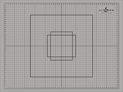Altenew Crafter's Essential Cutting and Alignment Mat (22" x 15") Self-Healing, Reversible, Easy to Read Grid, Inches and Centimeters, Paper Alignment