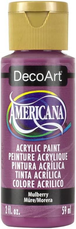 DecoArt Americana Acrylic Paint, 2-Ounce, Mulberry