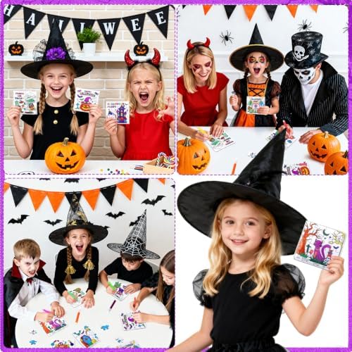 Halloween Crafts for Kids & Toddlers-DIY Art Puzzle Activities kit Game Toy