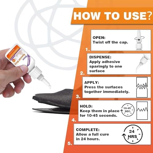 30g Shoe Glue - Professional Grade Super Shoe Fix Adhesive