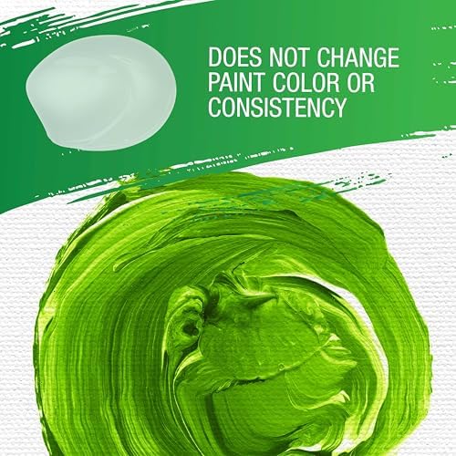 U.S. Art Supply Acrylic Paint Retarder Medium, 200ml Tube (6.7 Ounces)