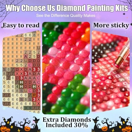 Vesmiral Tarot Diamond Art Kits for Adults 12x16 Inch