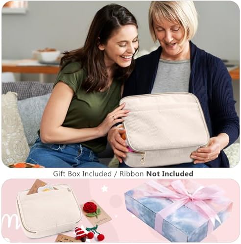 MYBAGZING Crochet Kit for Beginners, Complete Starter Set with Yarn, Ergonomic Crochet Hooks, Needles, Crochet Accessories and Suppliers for Crochet Beginner Projects, Knitting Kit for Adult