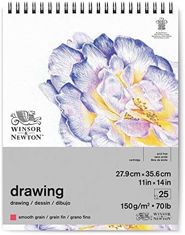 Winsor & Newton Classic Drawing Paper Pad, 11" x 14", 25 Sheets, 150gsm