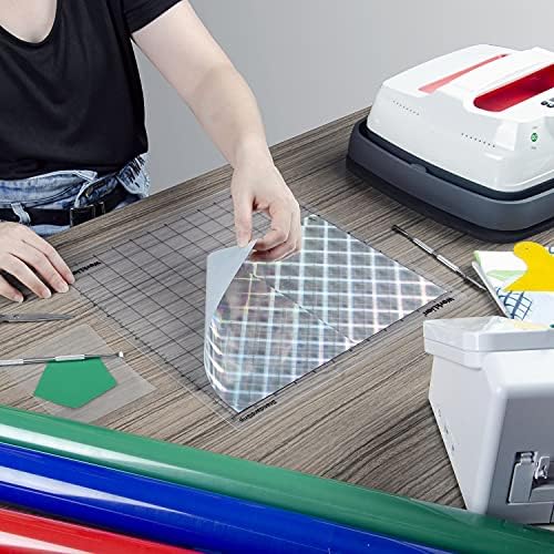 WORKLION Cutting Mat Compatible With Silhouette Cameo: (12x12 inch,3 Mats) Standard Adhesive Sticky Durable Clear Craft Cut Mats - Replacement Accessories