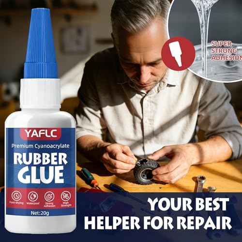 Rubbe Glue, Super Glue for Rubber 40g