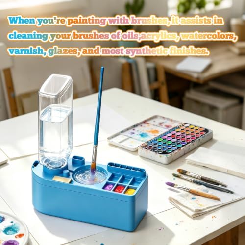 Paint Brush Cleaner Tool Water Color Brush Rinser Flush My Brush