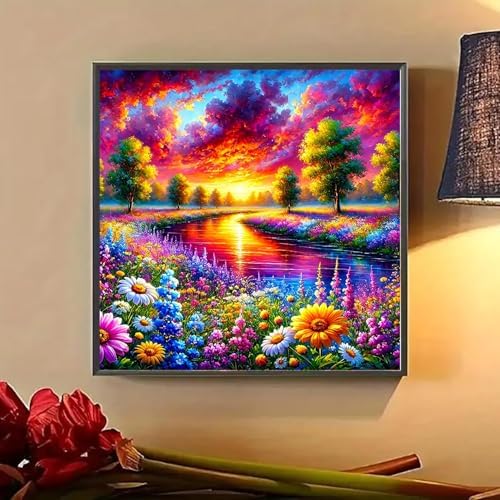 Lophomie Diamond Art Kits for Adults Landscape Diamond Painting Kits
