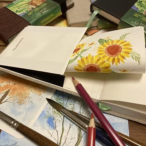 tumuarta Cotton Watercolor Paper Journal Mixed Media Pad On The Go