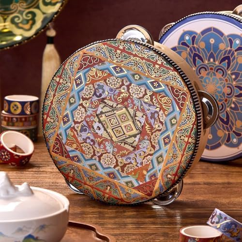 Chinoiserie Gold Foil Washi Tape Set 10 Rolls (Ancient Blue)
