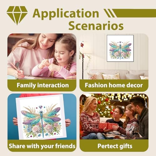 Special Shape Diamond Art Painting Kits for Adults Beginners