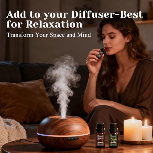 Woody Essential Oils Gift Set,Wood Fragrance Oil for Diffuser