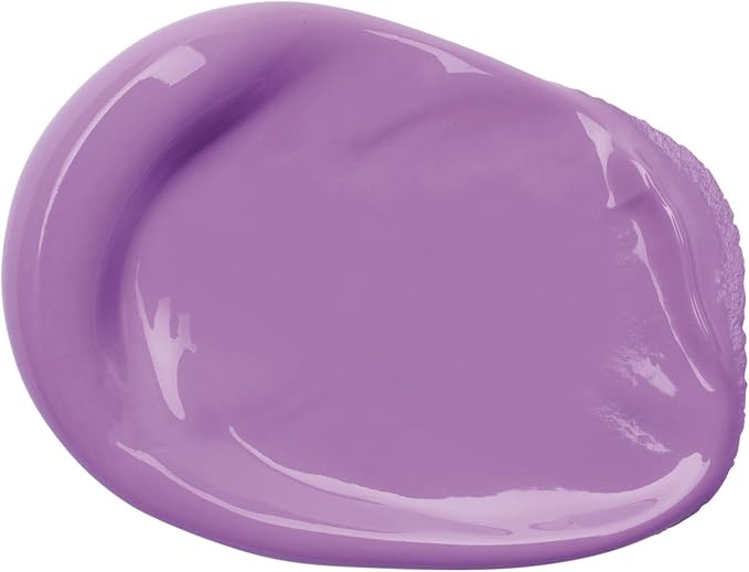 Liquitex BASICS Acrylic Paint, 8.5-oz Tube, Brilliant Purple | Medium Viscosity, Satin Finish, Lightfast, Fine Art Pigments, Range of Opacities, Easy Blending