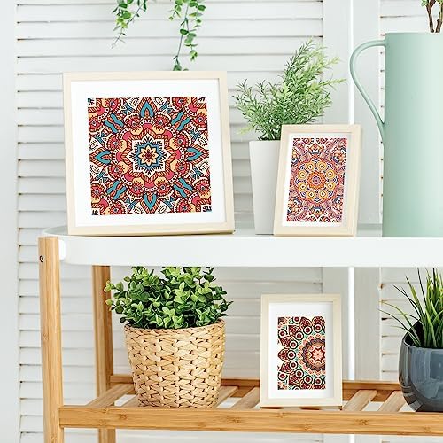 Scrapbook Paper, 24 Sheets 6"×6" 160gsm Single-Sided Patterned Cardstock