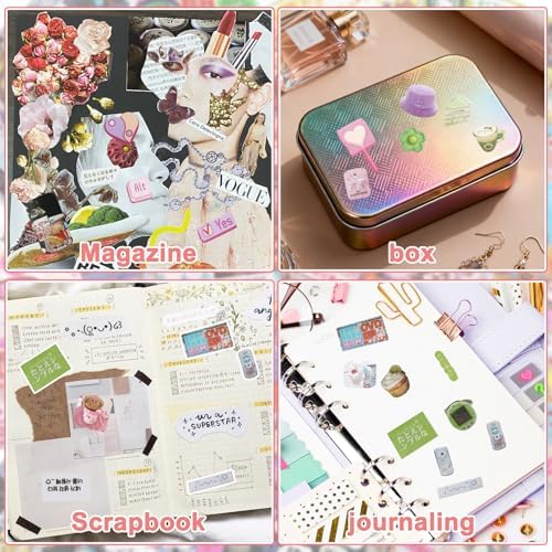 45 Sheets Japanese Sticker Book Manga 800+ Scrapbook Stickers Cute Korean Stickers for Journaling Scrapbooking Kawaii Japanese Stationery Aesthetic Food Sticker for Adult Romantic DIY Comic Books B